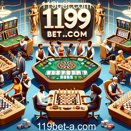 Descubra a Diversão dos Jogos de Mesa na 119bet.com